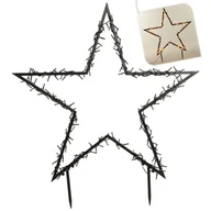 Bombki - Gwiazda świecąca zewnętrzna metalowa 350 LED 121 cm - miniaturka - grafika 1