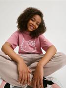 Koszulki dla dziewczynek - Reserved - T-shirt oversize Hello Kitty - fioletowy - miniaturka - grafika 1