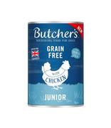 Mokra karma dla psów - Butcher's Original Junior kawałki z kurczakiem w galaretce 400g - miniaturka - grafika 1