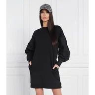 Sukienki - Karl Lagerfeld Sukienka Fabric Mix - miniaturka - grafika 1