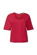 Koszulki i topy damskie - ESPRIT T-shirt damski, 650 / ciemnoróżowy, XXL - miniaturka - grafika 1