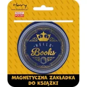 Zakładki do książek - Henry Zakładka magnetyczna kulka 2 Hello Books - miniaturka - grafika 1