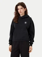 Bluzy damskie - Converse Bluza 10027065-A03 Czarny Oversize - miniaturka - grafika 1