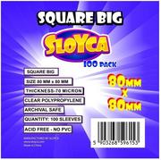 Akcesoria do gier planszowych - SLOYCA Koszulki Square Big 80x80mm (100szt) - miniaturka - grafika 1