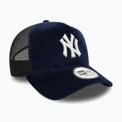 Czapki damskie - Czapka z daszkiem New Era Cord Trucker Nyy navy - miniaturka - grafika 1