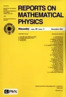 Czasopisma - Report On Mathematical Physics 88/3 - miniaturka - grafika 1