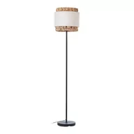Lampy stojące - Lampa stojąca Waterlilly czarna/naturalna/biała - miniaturka - grafika 1