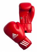 Rękawice bokserskie - adidas Rękawice z atestem AIBA [rozmiar/kolor : 10 oz./czerwony] AIBAG1 - miniaturka - grafika 1