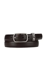 Paski - Gino Rossi Pasek Damski BLYL24001-2 SVL Brązowy - miniaturka - grafika 1