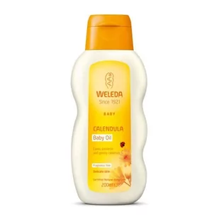 Weleda Calendula Baby Oil 200 ml Bezzapachowy olejek z nagietkiem lekarskim dla dzieci i niemowląt - Balsamy i oliwki dla dzieci - miniaturka - grafika 4
