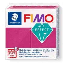 Staedtler Masa termoutwardzalna Fimo 57g bordowy metaliczny - Masy plastyczne - miniaturka - grafika 1
