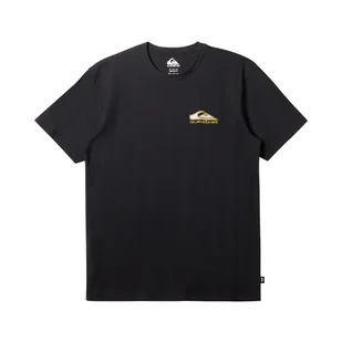 Męska Koszulka z krótkim rękawem QUIKSILVER STEP UP MOR AQYZT09563-KVJ0 – Czarny - Koszulki męskie - miniaturka - grafika 1