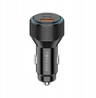 Ładowarki samochodowe - Forever ładowarka samochodowa PD QC CC-07-66ACC 1x USB-A 2x USB-C 66W czarna - miniaturka - grafika 1