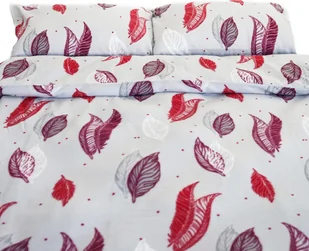 Pościel z polaru z motywem piór - Przytulna i miękka, wykonana w 100% z poliestru 200x200 cm - Pościel Pościel z polaru z motywem piór - Przytulna i miękka, wykonana w 100% z poliestru 200x200 cm - Pościel - miniaturka - grafika 1