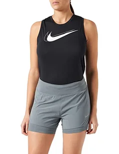 Nike Damskie spodnie W Nk Eclipse Short 3 cale, Smoke Grey/Reflective Silv, XS - Spodnie damskie - miniaturka - grafika 1