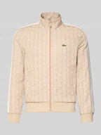 Bluzy męskie - Bluza rozpinana o kroju regular fit z dodatkiem bawełny - miniaturka - grafika 1