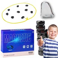 Gry planszowe - DUŻY ZESTAW 30 SZT MAGNETYCZNA GRA W KAMIENIE MAGNETYCZNE GRA EDUKACYJNE - miniaturka - grafika 1