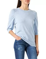 Swetry damskie - SOYACONCEPT Sweter damski, Cashmere Blue Melange, S - miniaturka - grafika 1