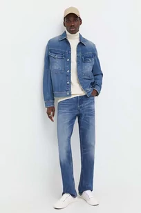 G-Star Raw kurtka jeansowa męska kolor niebieski przejściowa - Kurtki męskie - miniaturka - grafika 1