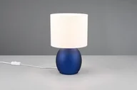 Lampy stojące - Vela lampa stołowa 1xE14 granatowa/biała 517900112 - miniaturka - grafika 1