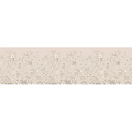 Okleiny - Dekoracyjny pas samoprzylepny Old graphic florals, 500 x 13,8 cm - miniaturka - grafika 1