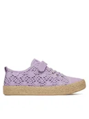 Buty dla dziewczynek - Roxy Espadryle CSS20547-01 Fioletowy - miniaturka - grafika 1