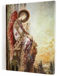 Anioł, obraz na płótnie canvas - Ikony i obrazy sakralne - miniaturka - grafika 1