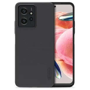 Etui NILLKIN Frosted Shield do Xiaomi Redmi Note 12 4G/LTE Czarny - Etui i futerały do telefonów - miniaturka - grafika 1