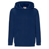 Bluzy dla dziewczynek - Bluza Dziecięca Z Kapturem Hooded Sweat Navy r. 5-6(116) - miniaturka - grafika 1