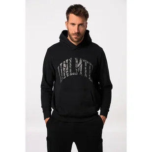 Męska Bluza z kapturem fitness bluza nadruk na piersi kieszeń kangurka - Bluzy sportowe męskie - miniaturka - grafika 1
