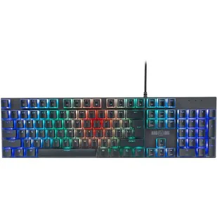MAD DOG GK910K Gateron Red Czarny - Klawiatury - miniaturka - grafika 1