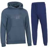 Dresy męskie - 4F OCIEPLANY MÄSKI DRES BAWEĹNA KOMPLET BLUZA SPODNIE / rozm XXL - miniaturka - grafika 1