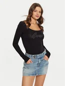 Body - Guess Body W5RP00 K68D2 Czarny Slim Fit - miniaturka - grafika 1