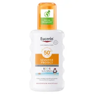 Kremy dla dzieci - Eucerin Sensitive Protect, Spray ochronny dla dzieci SPF50+ - miniaturka - grafika 1