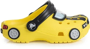 Crocs Classic Iam Race Car Clog Kids T 210991-77J Żółte 24/25 - Buty dla dziewczynek - miniaturka - grafika 1