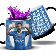 Kubki - Kubek Magiczny Czarny NEYMAR JR Piłkarze Pilka Nożna Na Prezent Wzory - miniaturka - grafika 1