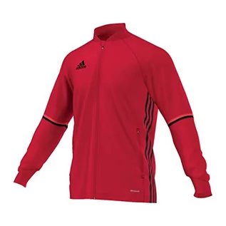 Kurtki męskie - Adidas Męska kurtka treningowa CONDIVO 16, czerwona (Scarlet/Black), S S93551 - grafika 1