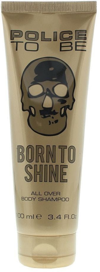 Police, To Be Born To Shine, Hydrating, Fresh, Body Wash, All Over Body, 100 ml For Men