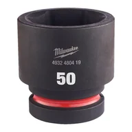 Klucze i nasadki - Milwaukee nasadka udarowa 50 mm 1" 6 kątna - miniaturka - grafika 1
