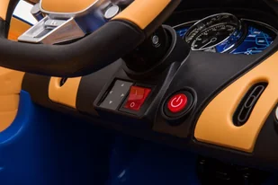 Pojazd Bugatti Chiron Niebieski - Pojazdy elektryczne dla dzieci - miniaturka - grafika 10
