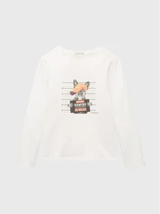 Tom Tailor Bluzka 1034670 Biały Regular Fit - Bluzy dla chłopców - miniaturka - grafika 1