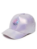 Czapki dla dzieci - Nelli Blu Czapka z daszkiem LA395-13702 Fioletowy - miniaturka - grafika 1