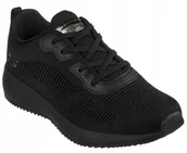 Sneakersy męskie - Skechers Buty Męskie Sportowe sneakersy Skechers Squad czarne 44 Eu - miniaturka - grafika 1