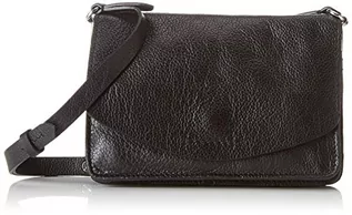 Torebki damskie - Clarks Marva Wave damska torba na ramię, czarny - czarny (Black Leather) - 5.00 x 21.40 x 18.40 cm - grafika 1