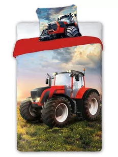 Faro Pościel bawełna 160x200 Traktor Ciągnik Turbo006 - Pościel dla dzieci - miniaturka - grafika 1