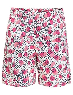 Jack Wolfskin Dziewczęce szorty Villi Print K, różowe Lemonade All Over, 116, Pink Lemonade All Over, 116 cm - Spodenki damskie - miniaturka - grafika 1
