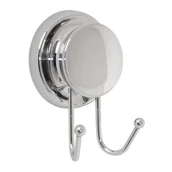 Wieszaki łazienkowe - Yoka pure home home Wieszak 2-hakowy Gavi chrom - miniaturka - grafika 1