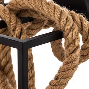 Designerski kinkiet Lucande Vlados, klatka, 54 cm - Lampy ścienne - miniaturka - grafika 3