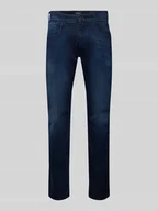 Spodnie męskie - Jeansy o kroju slim fit z 5 kieszeniami model ‘ANBASS’ - miniaturka - grafika 1