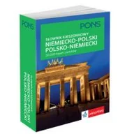 Książki obcojęzyczne do nauki języków - PONS Kieszonkowy słownik niemiecko-polski polsko-niemiecki - miniaturka - grafika 1